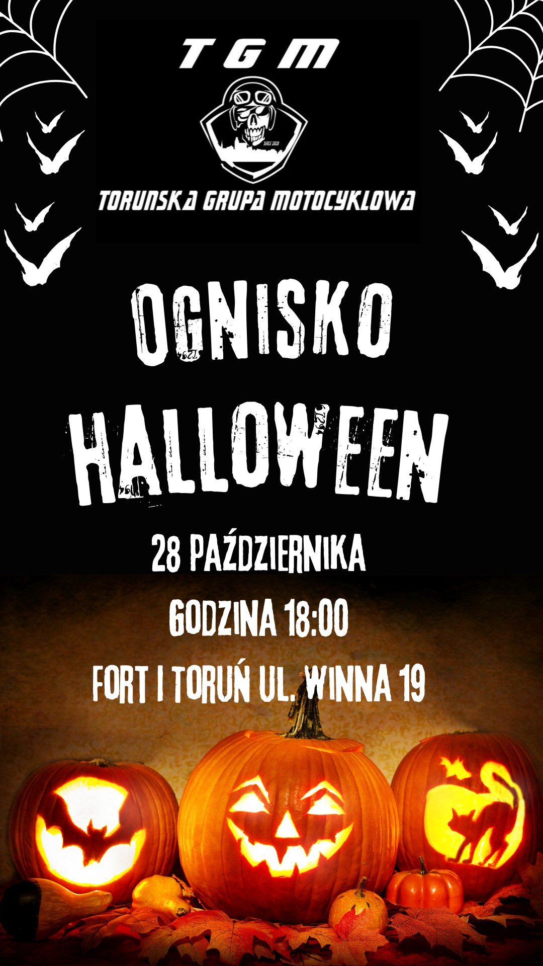 Ognisko Halloween TGM Toruń 2023