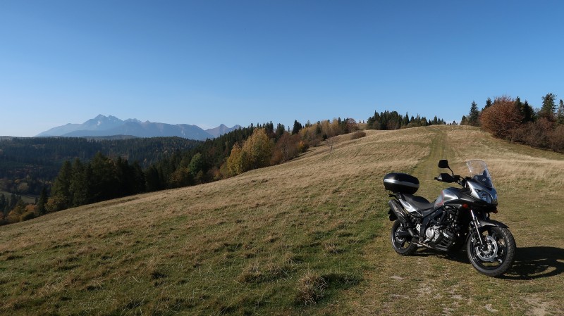 Polana z widokiem na Tatry.JPG